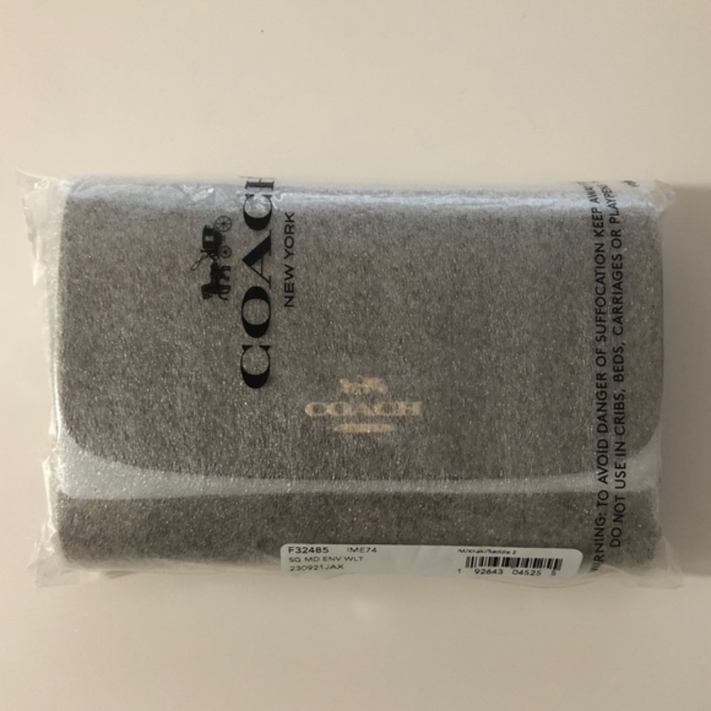 Coach Medium Envelope Wallet BRAND NEW - Picture 5 of 5